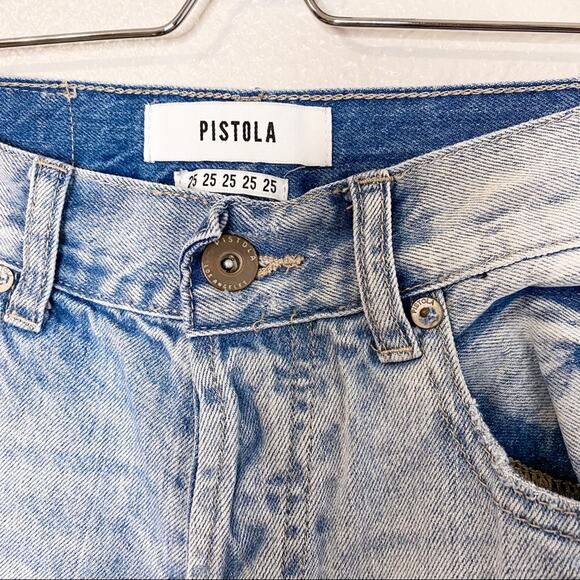 Pistola Zodiac Raw Hem Distressed Jeans - Picture 2 of 7